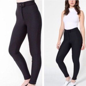 American Apparel black riding pants